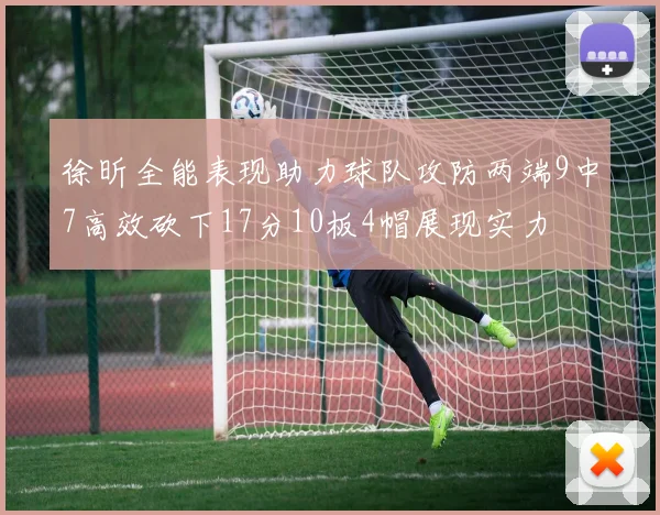 徐昕全能表现助力球队攻防两端9中7高效砍下17分10板4帽展现实力